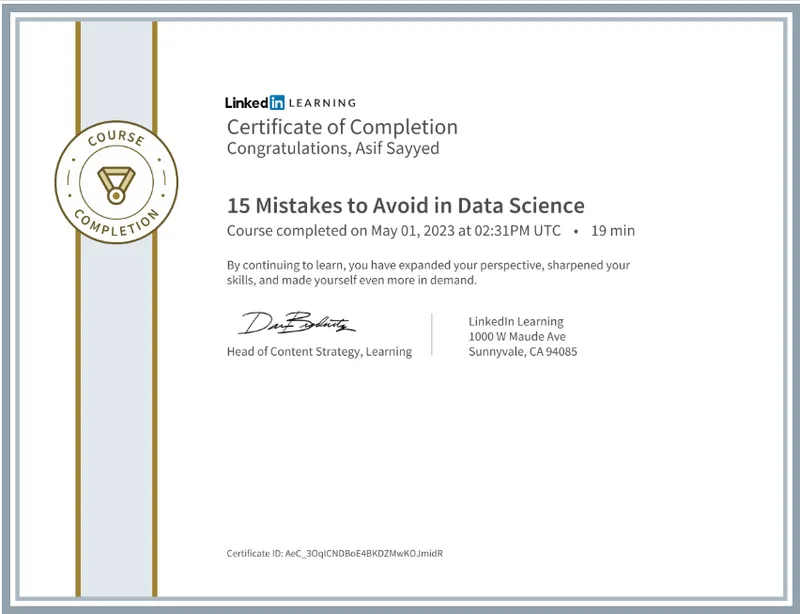 15 Mistakes to Avoid in Data Science
