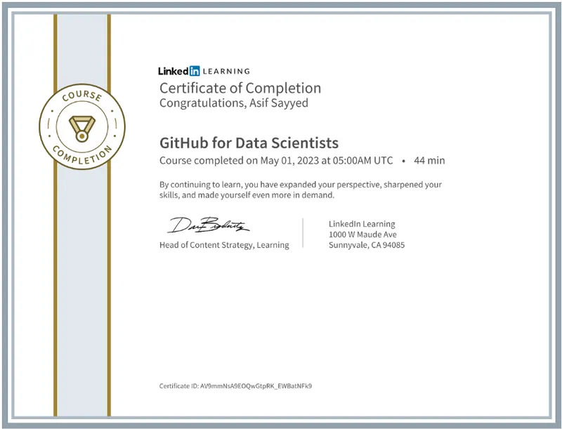 GitHub for Data Scientists